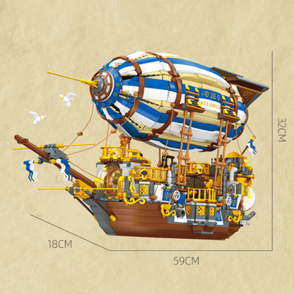 The Steampunk Airship-marstoy