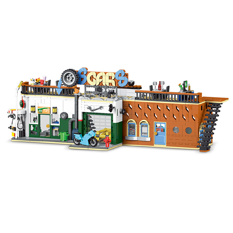 The Auto Repair Shop 2 in 1-marstoy