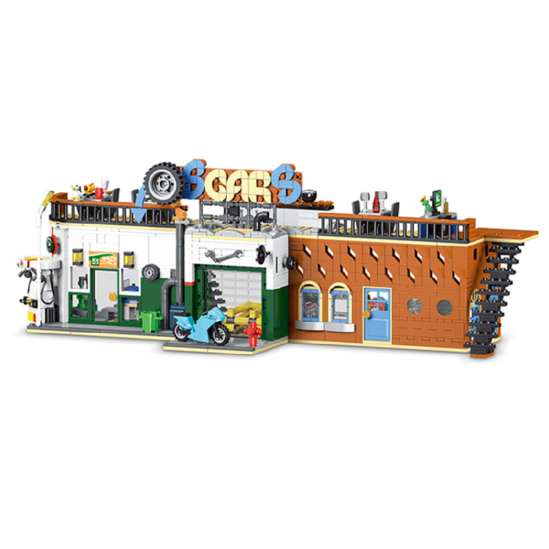 The Auto Repair Shop 2 in 1-marstoy