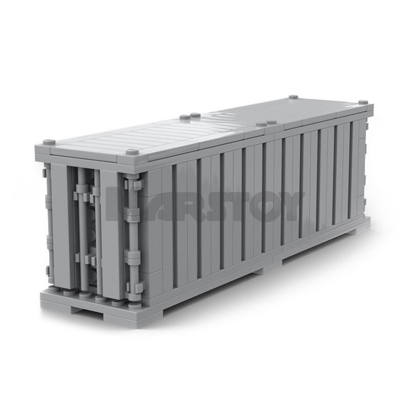 Moc The TTX Well Cars + Containers-marstoy