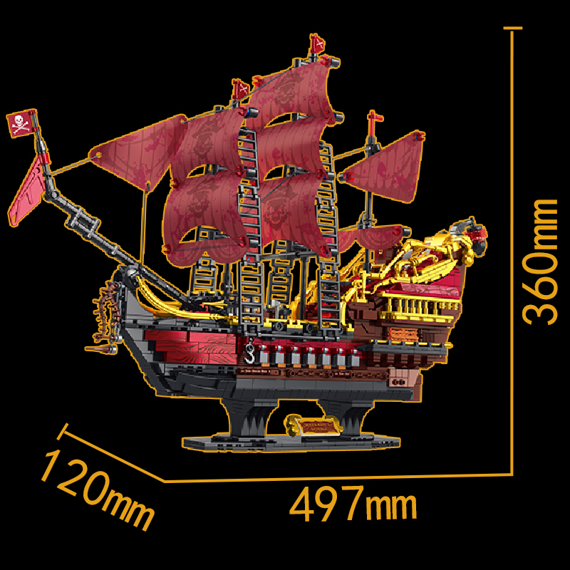 The Queen Annes Revenge-marstoy