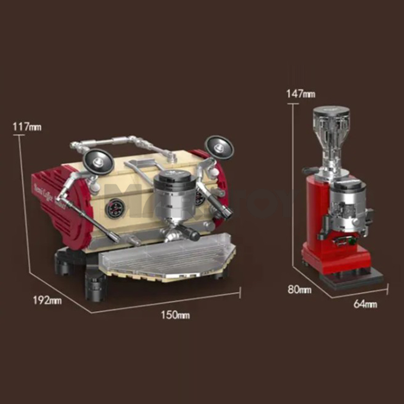 The Coffee Machine + Bean Grinder-marstoy