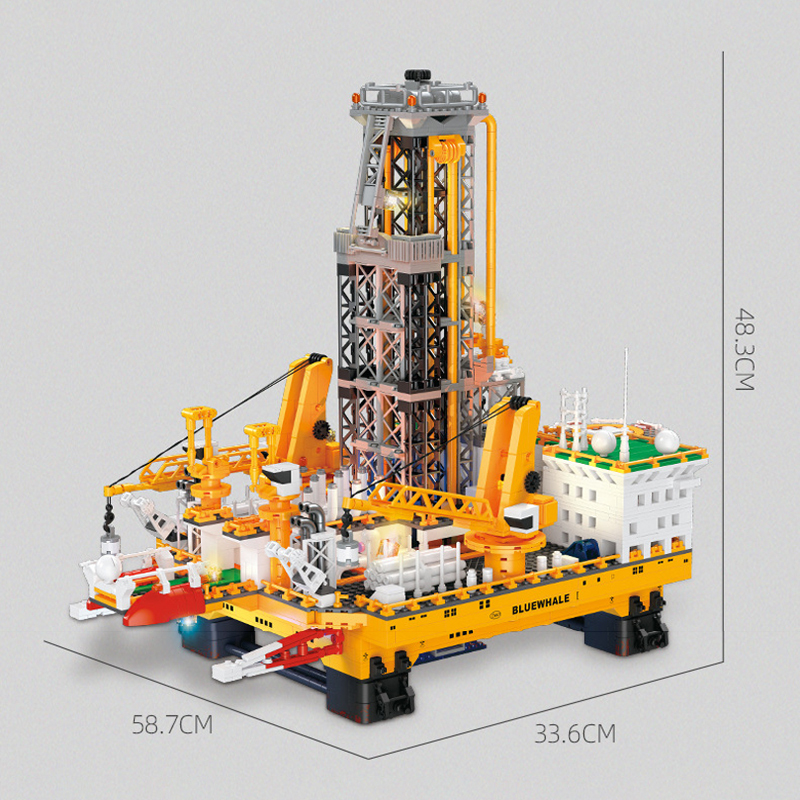 The Blue Whale I-marstoy