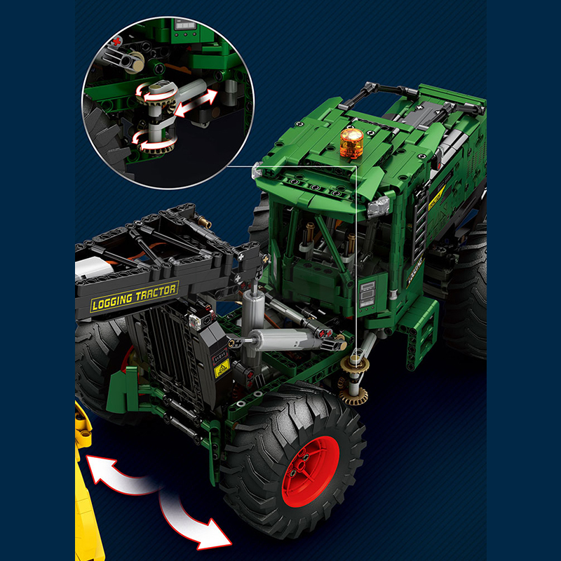 The Log Skidder Tractor-marstoy