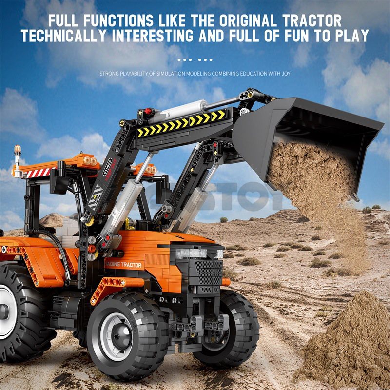 The Loading Tractor-marstoy