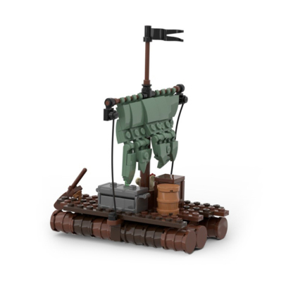 Moc The Port Sauvage: The Raft-marstoy