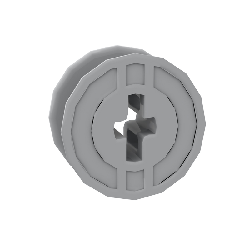 String Reel 2 x 1 x 2 Drum with Axle Hole-marstoy