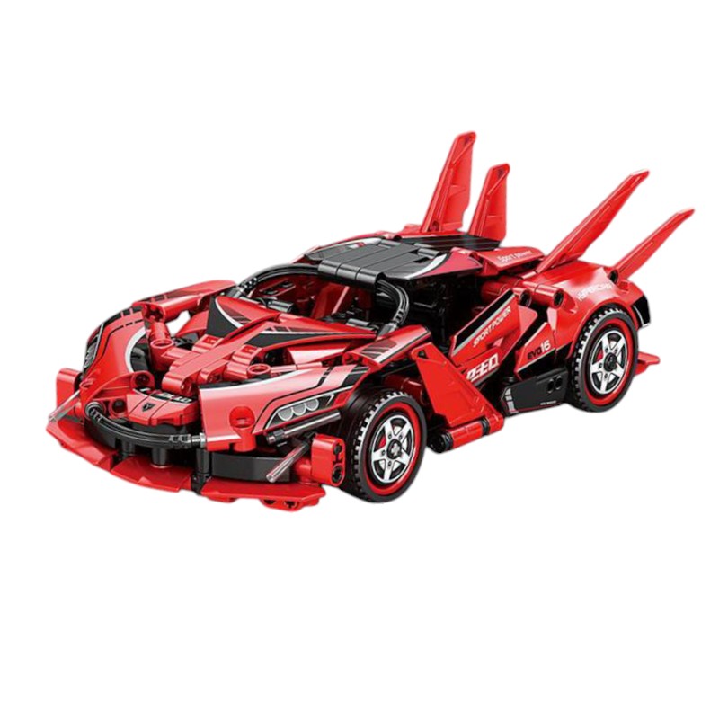 The 1:24 Scale Remote Control Red Sports Car-marstoy