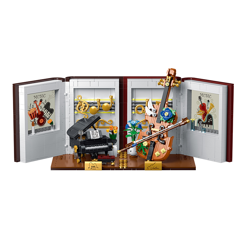 The Musical Instrument Bookend-marstoy