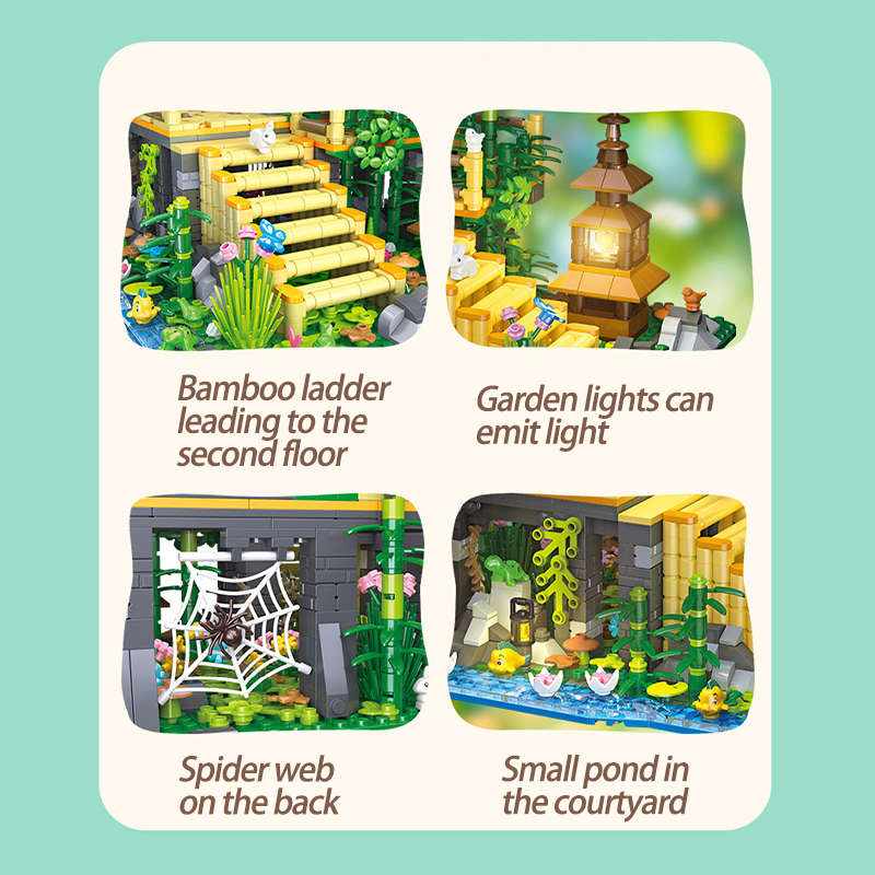 The Panda Bamboo Hut-marstoy