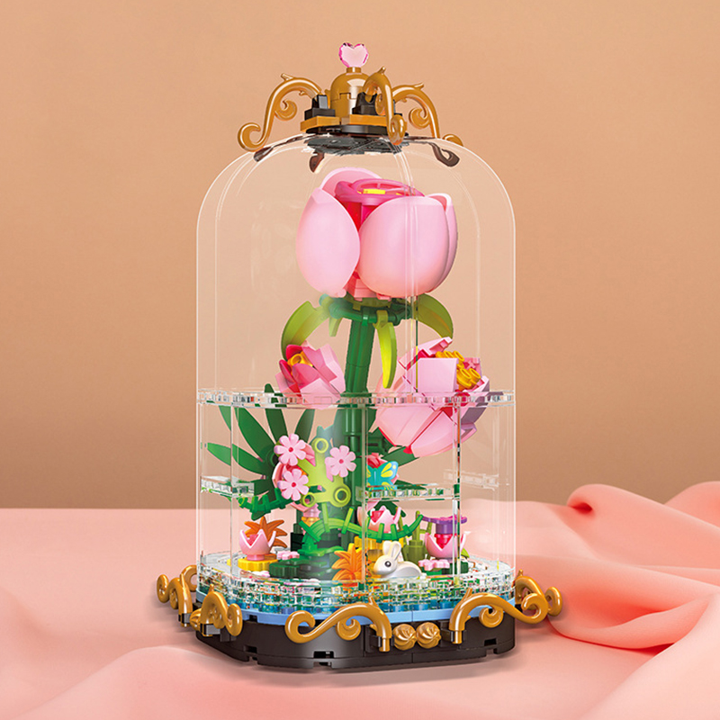 The Pink Rose-marstoy