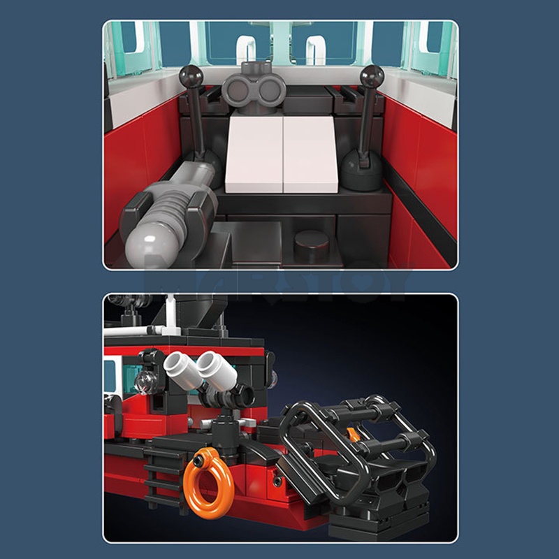 The Fire Boat-marstoy