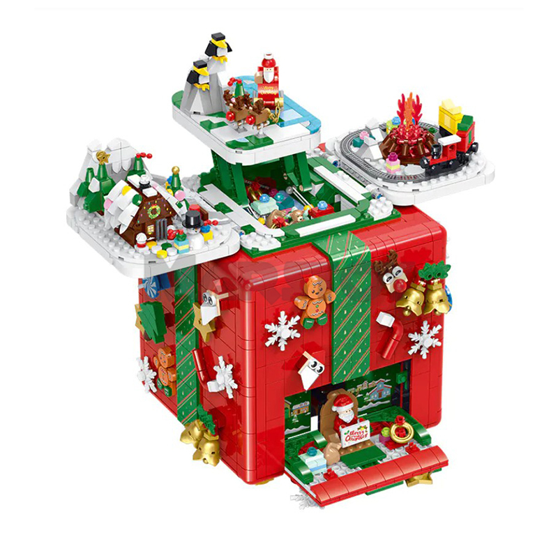 The Christmas Surprise Gift Block-marstoy