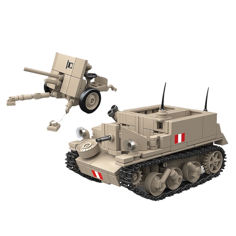 The British Bren gun carrier/QF 2-pounder gun-marstoy