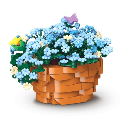 The Blue Flower Potted Plant-marstoy