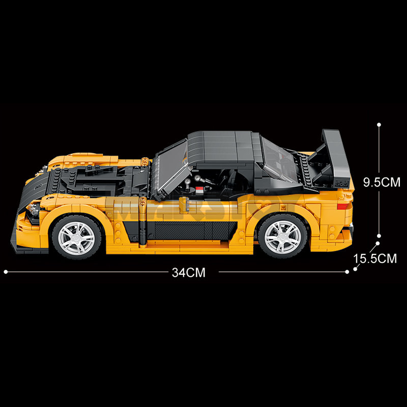 The 1:12 Scale RX7 Supercar-marstoy