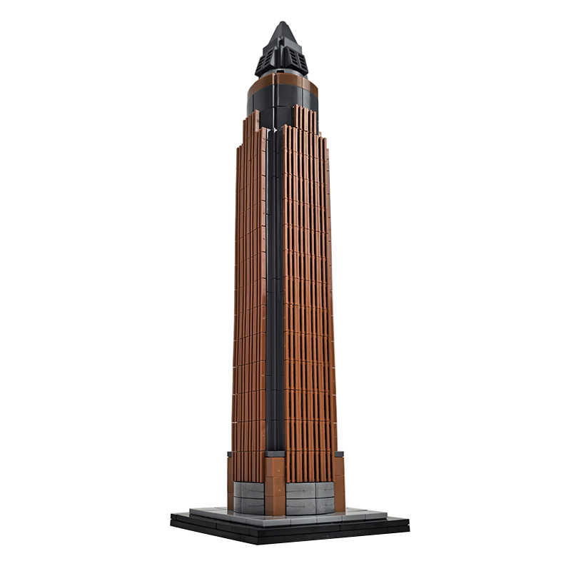 Moc The Messeturm (Messe Tower) 1:800 Scale-marstoy