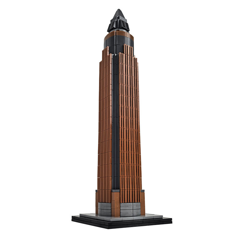 Moc The Messeturm (Messe Tower) 1:800 Scale-marstoy
