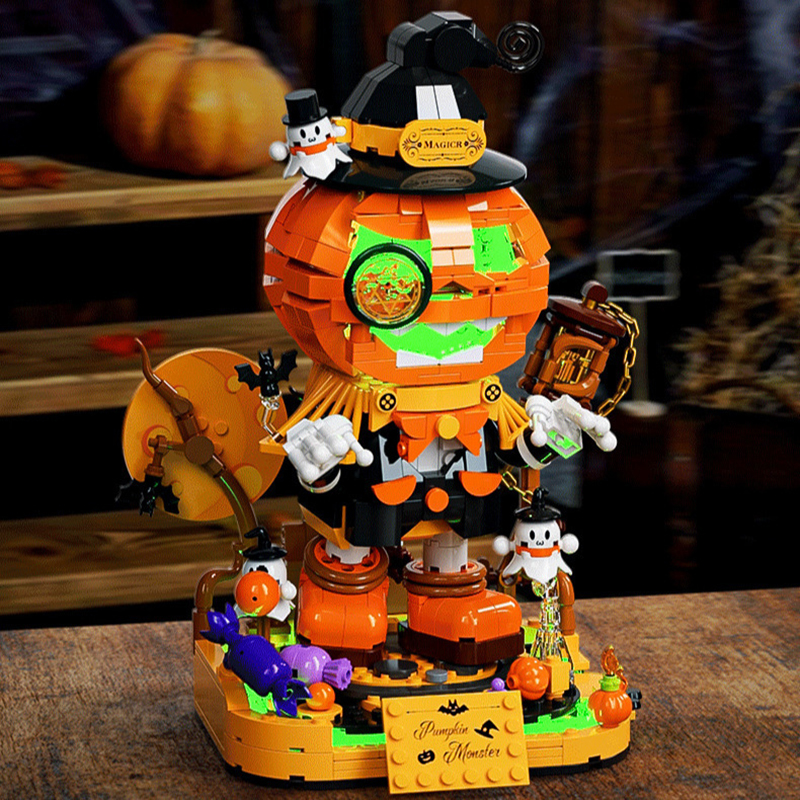The Halloween Pumpkin Elf-marstoy