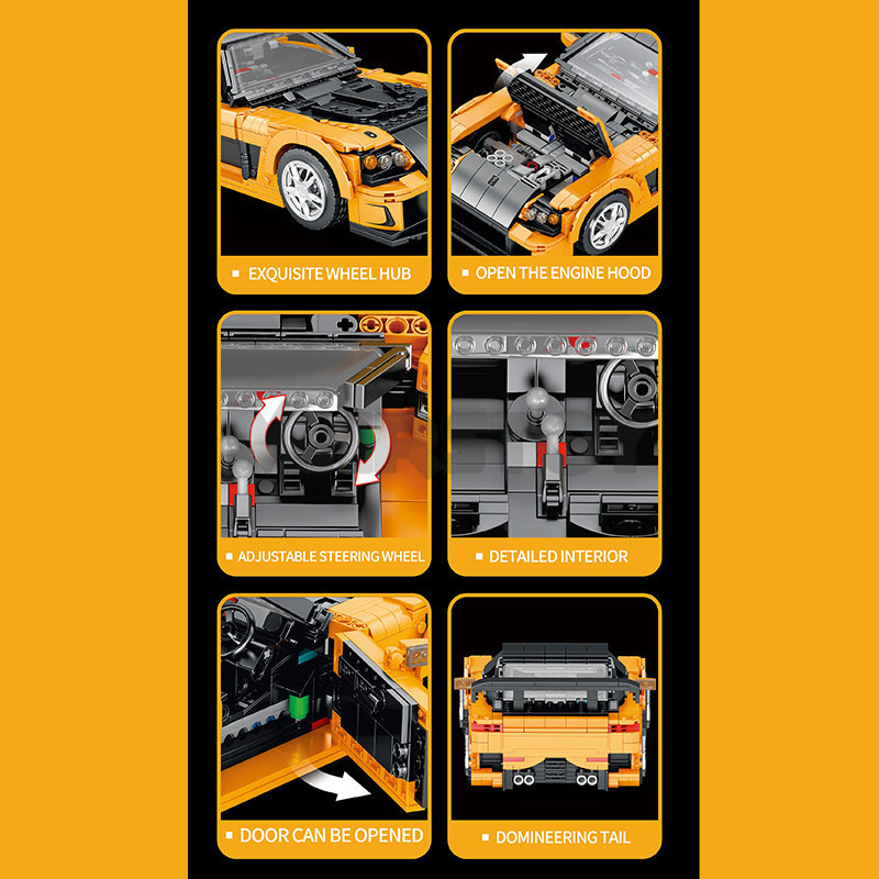 The 1:12 Scale RX7 Supercar-marstoy