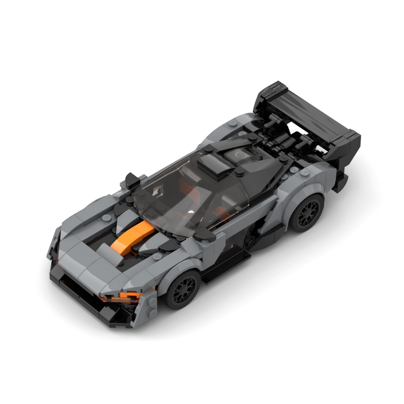 Moc The McLaren Senna GTR - Gray-marstoy