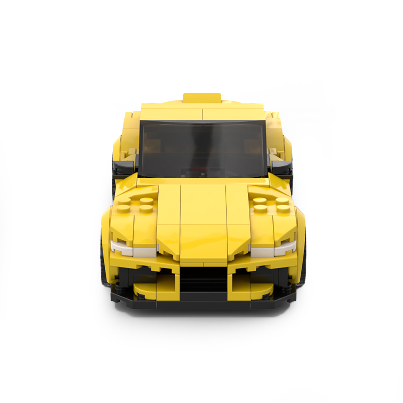 Moc The GR Supra - Yellow-marstoy