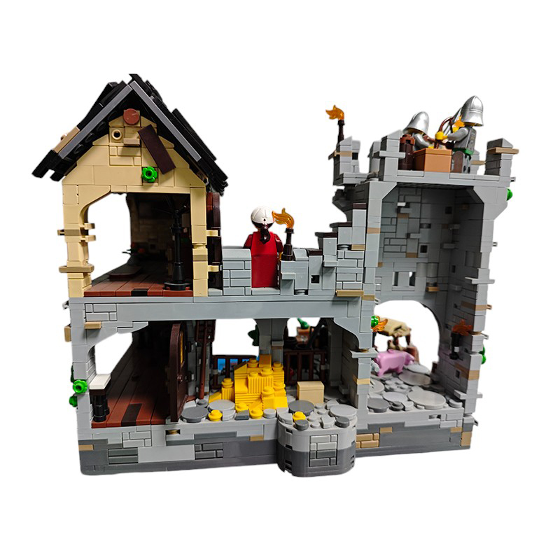 Moc The Medieval Harbor-marstoy