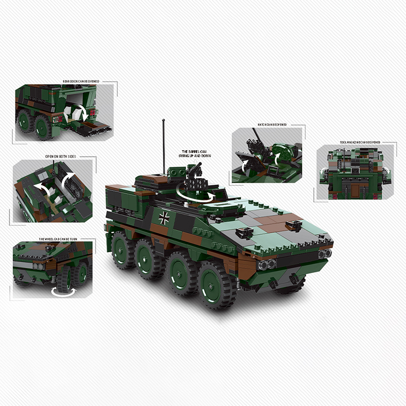 The GTK Boxer Bundeswehr-marstoy