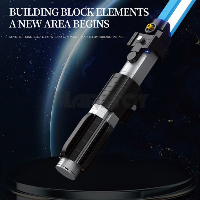 The Blue Lightsaber-marstoy