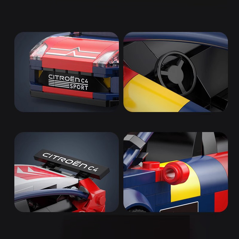 The 1:24 2008 Citroen C4 WRC-marstoy