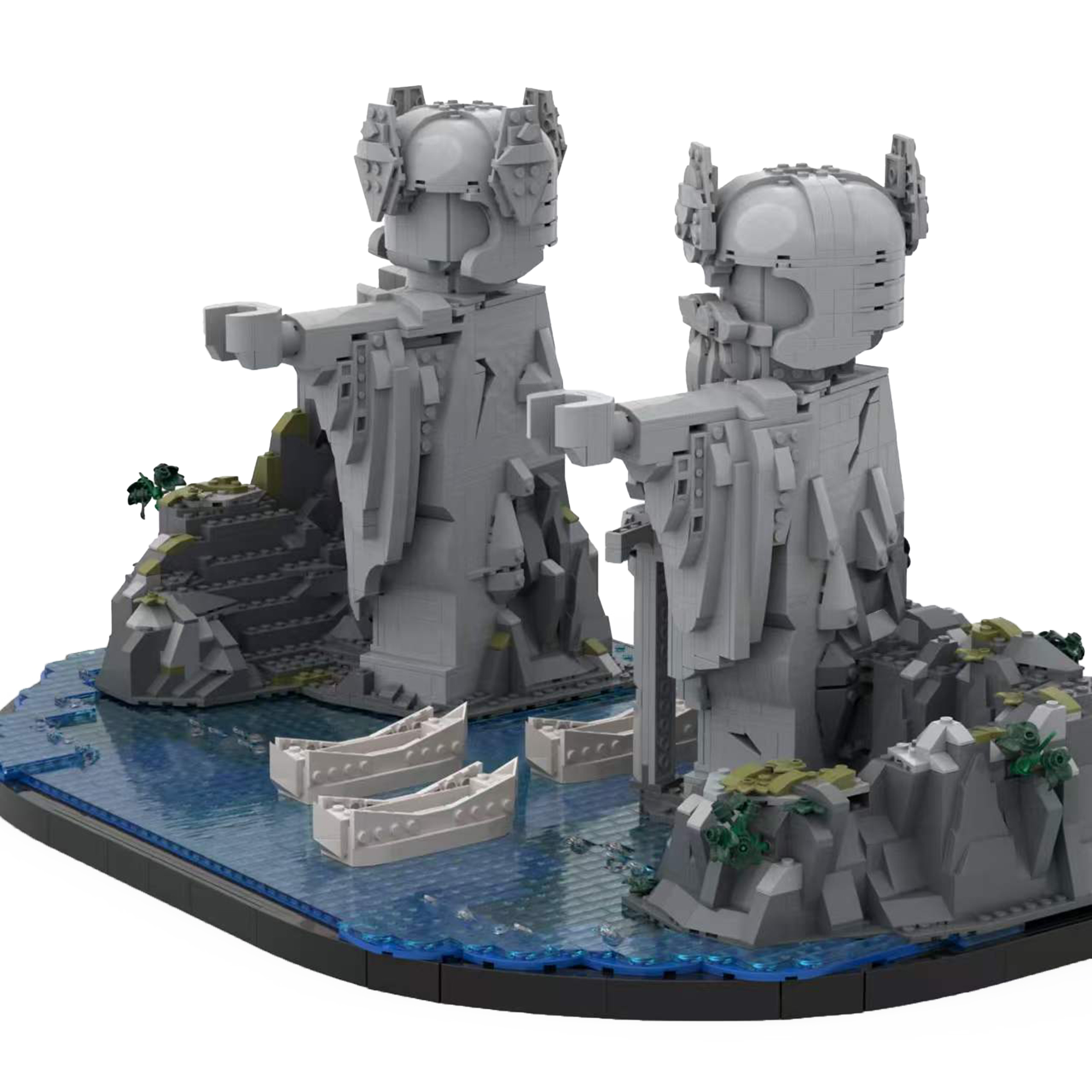 Moc The Argonath - Pillars of Kings
