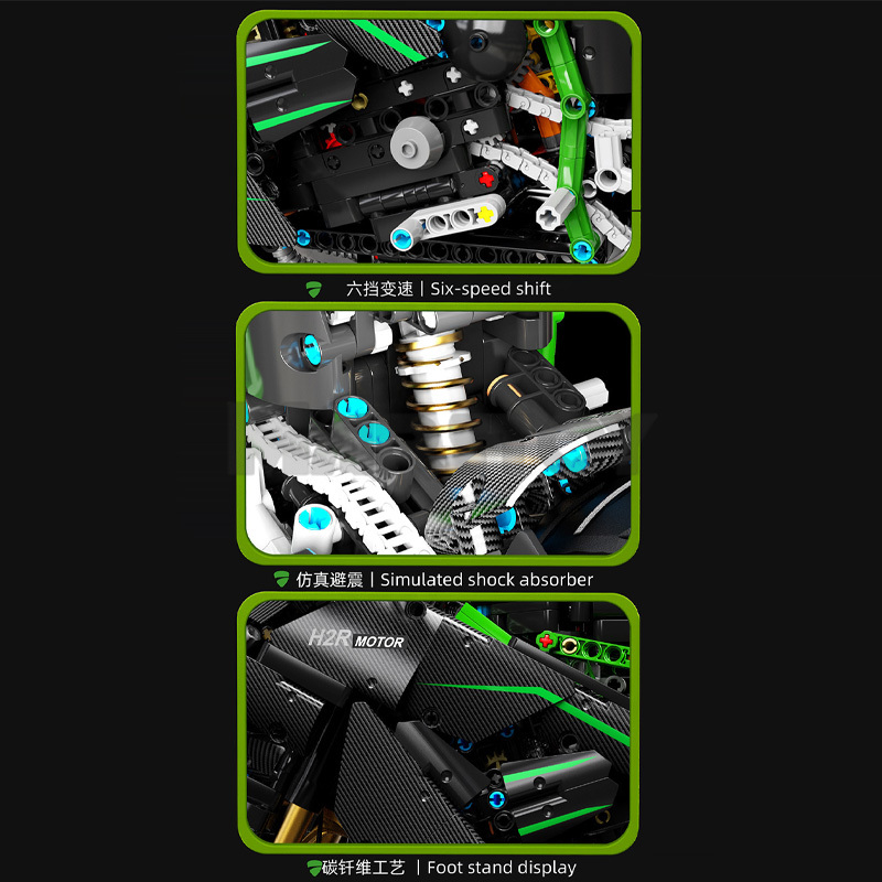 The KAWASAKI H2R-marstoy