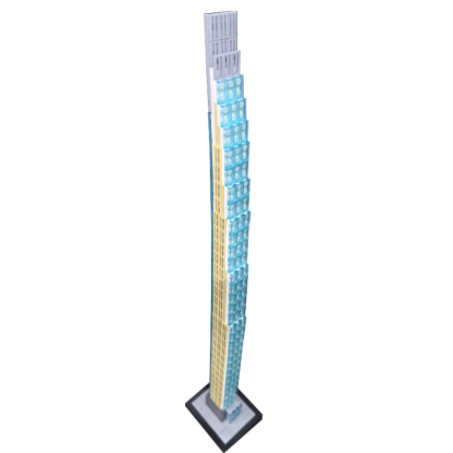 Moc The 111 West 57th Street 1:800 Scale (Steinway Tower)-marstoy