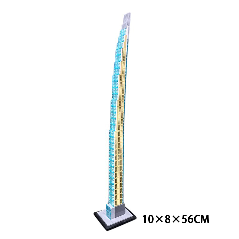 Moc The 111 West 57th Street 1:800 Scale (Steinway Tower)-marstoy