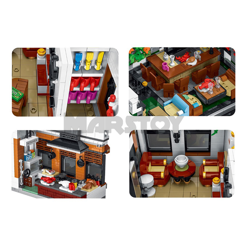 The Seafood Restaurant 'Flying Lobster' Modular-marstoy