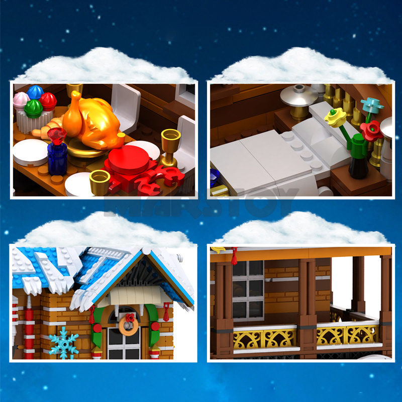 Merry Christmas：Christmas House-marstoy