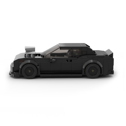Moc The Dodge Challenger - Black-marstoy