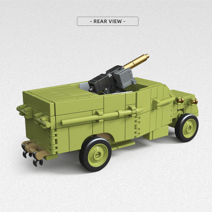 The ARMOURED AA LORRY