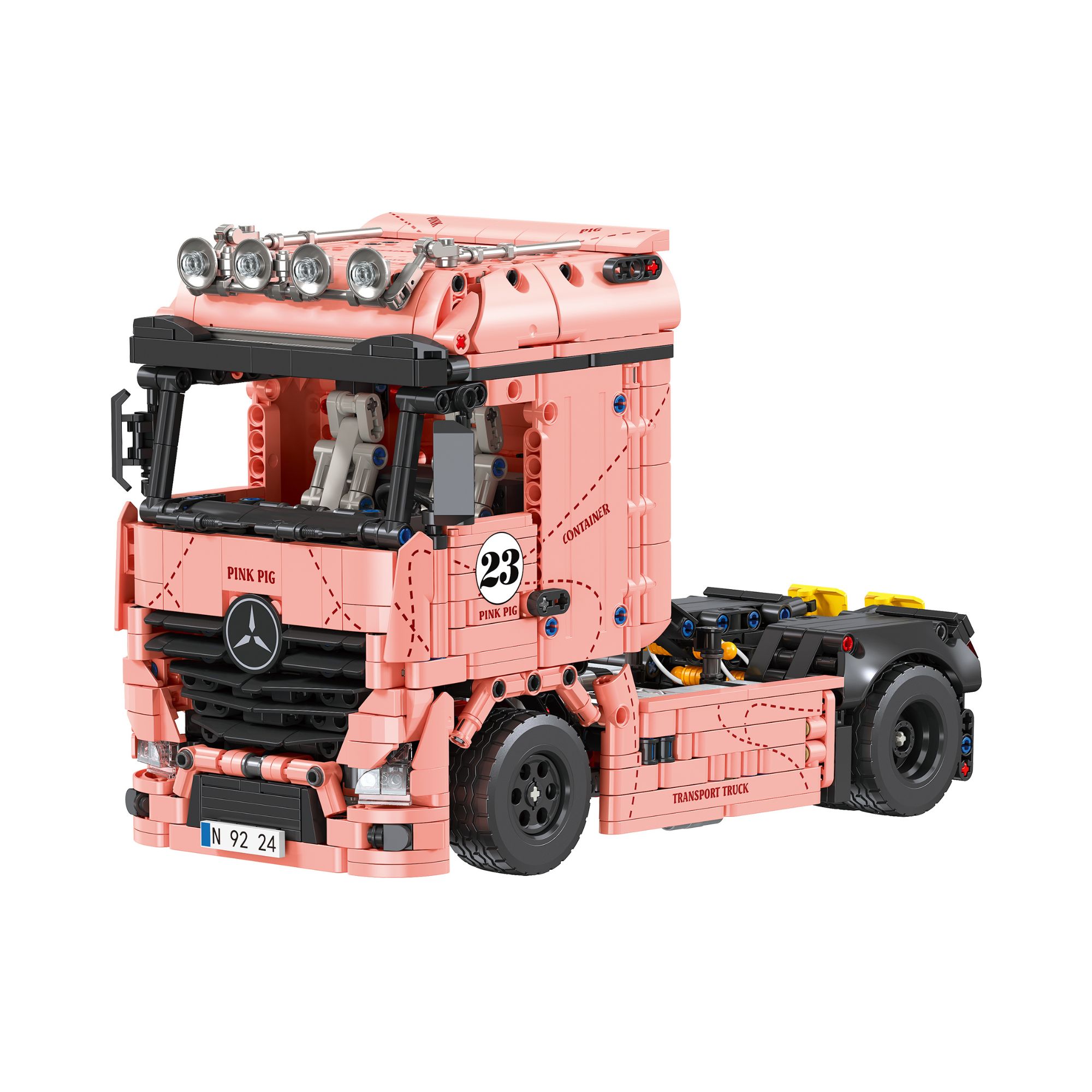 The Actros Container-Pink Pig