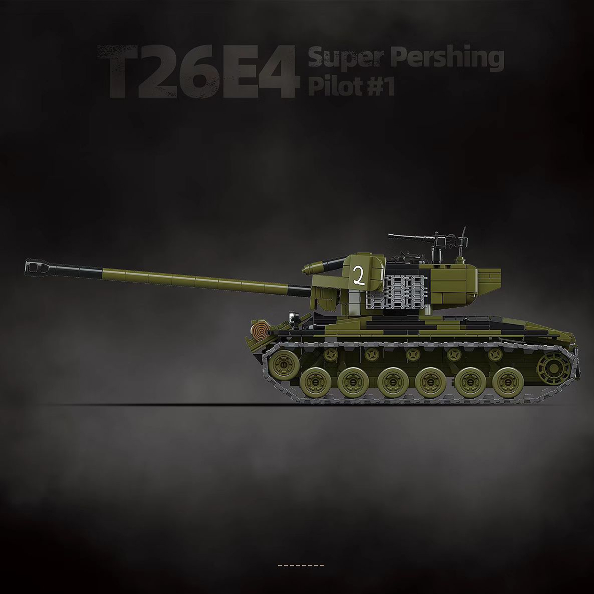 The American Super Pershing No. 1 Test Vehicle