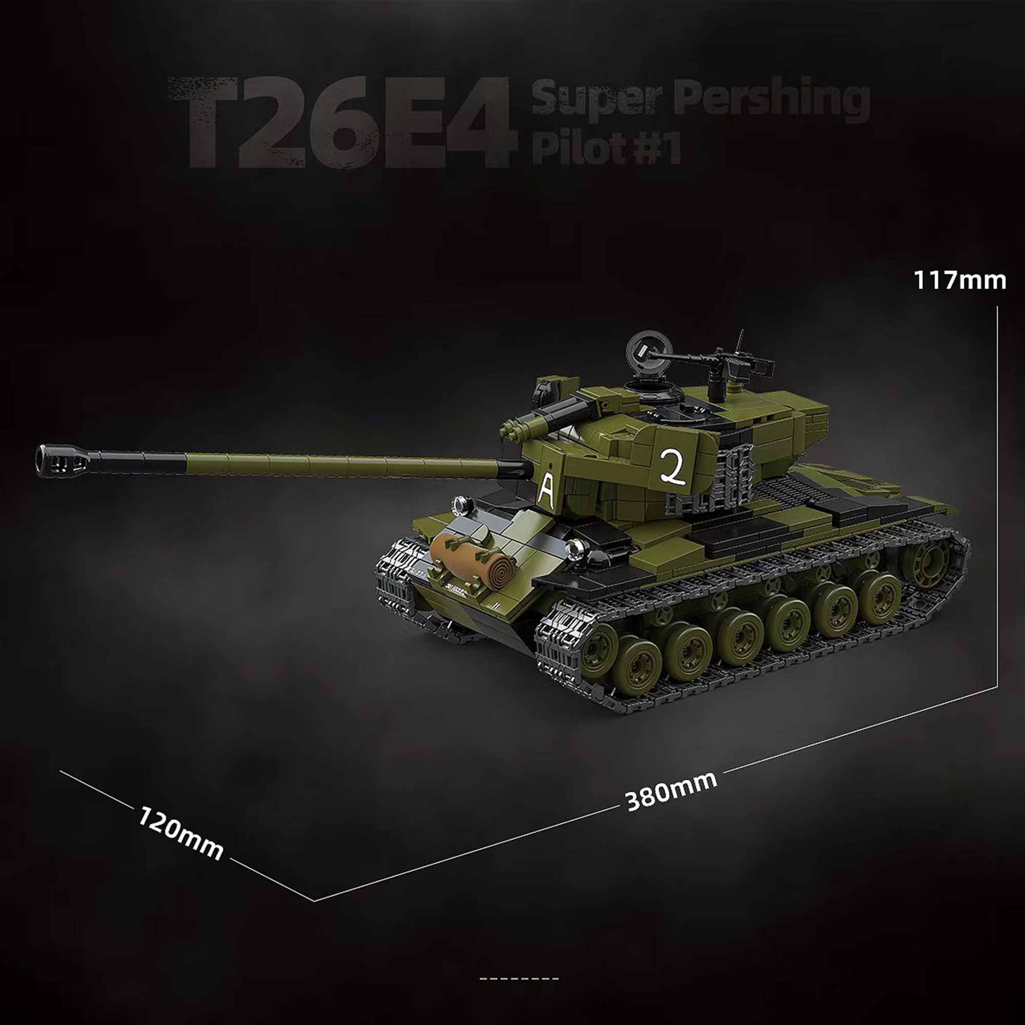 The American Super Pershing No. 1 Test Vehicle