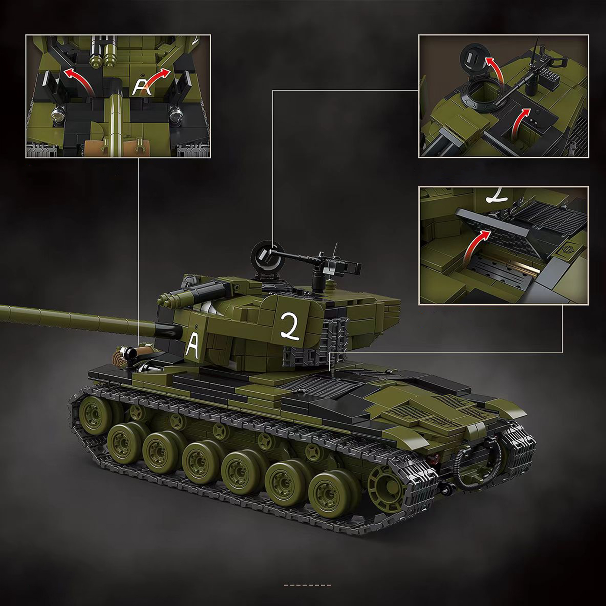 The American Super Pershing No. 1 Test Vehicle