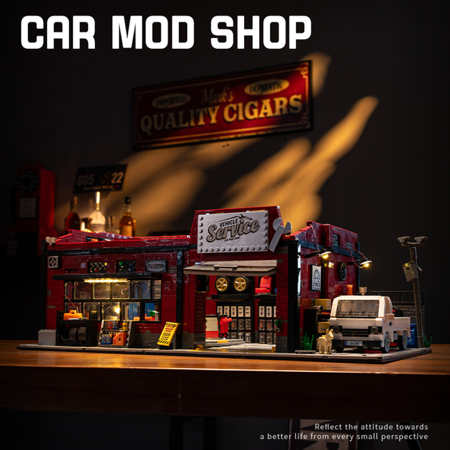 The American-style Parking Repair Shop