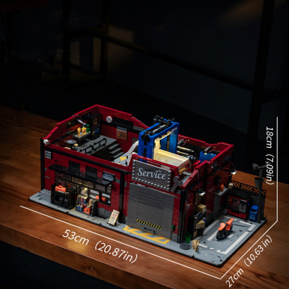 The American-style Parking Repair Shop