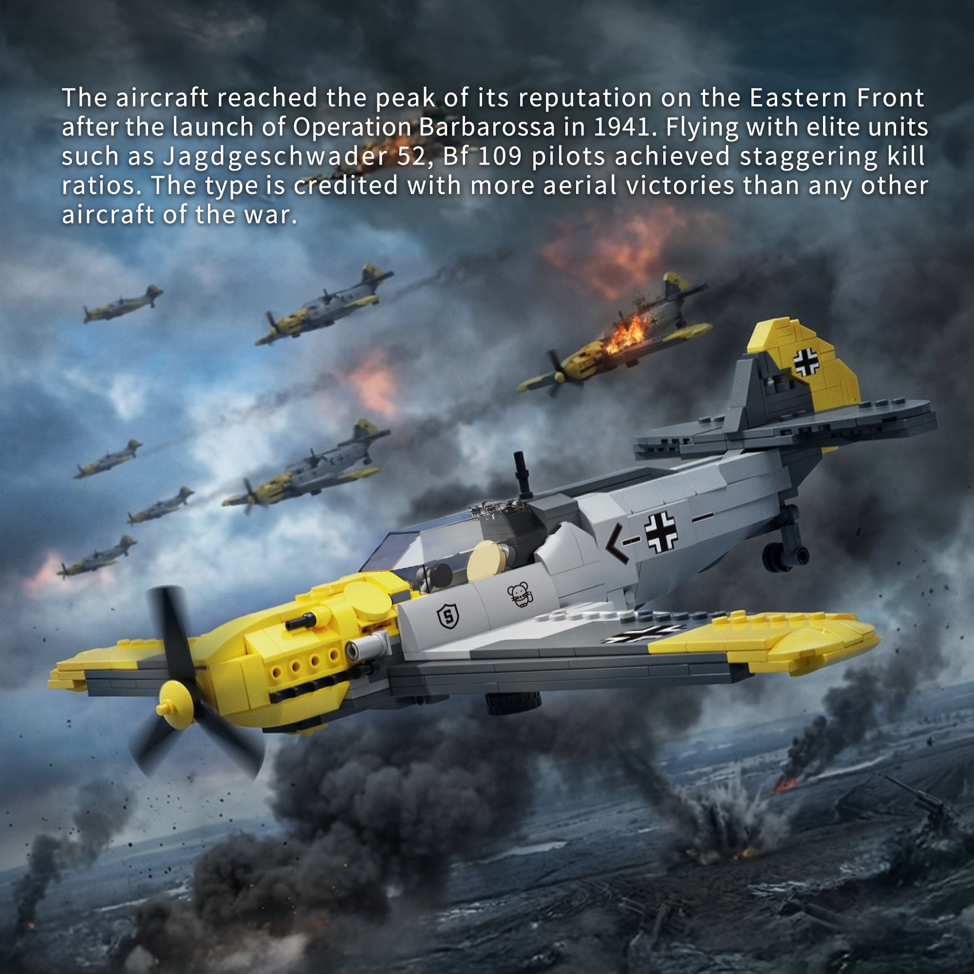 The BF109 fighter Jet