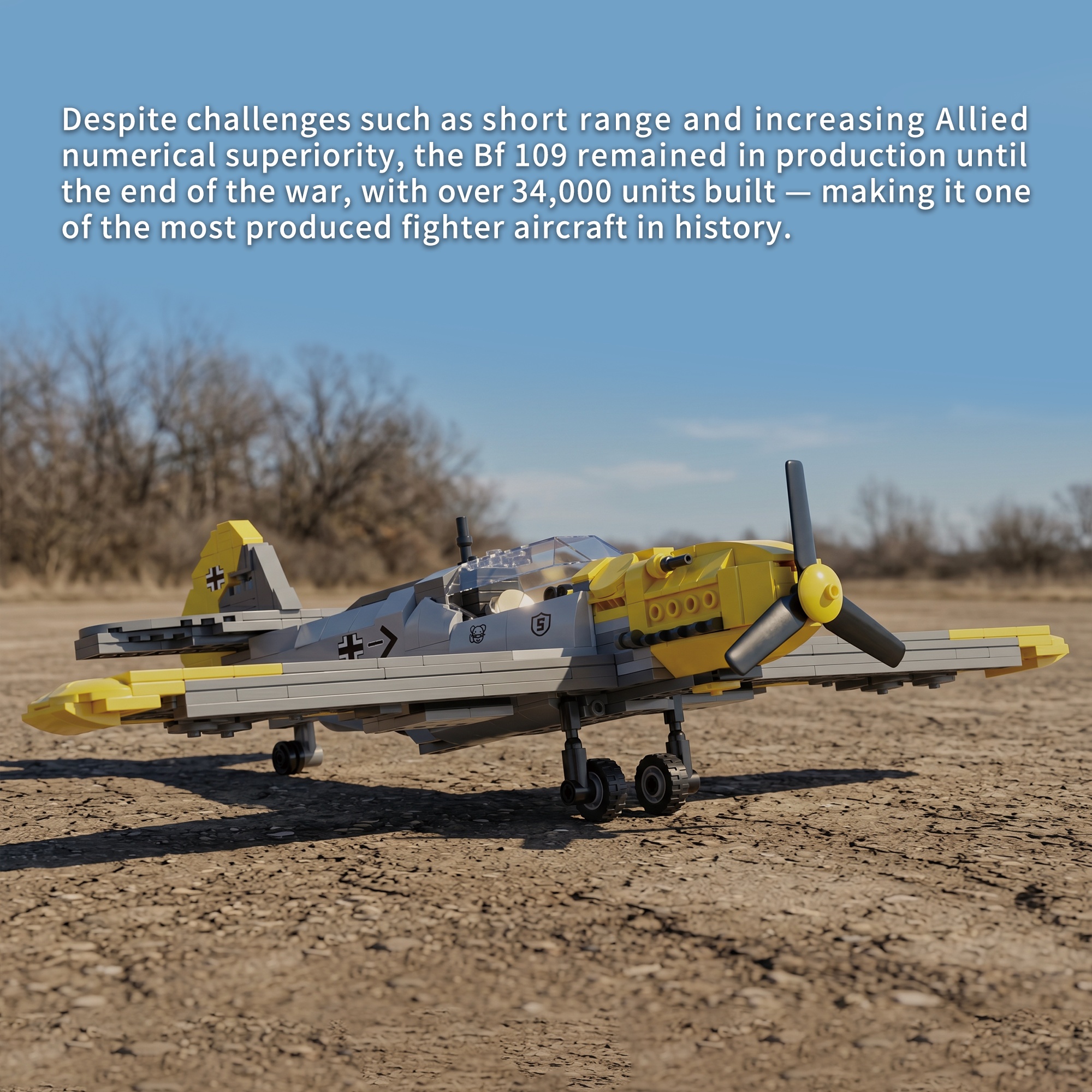 The BF109 fighter Jet