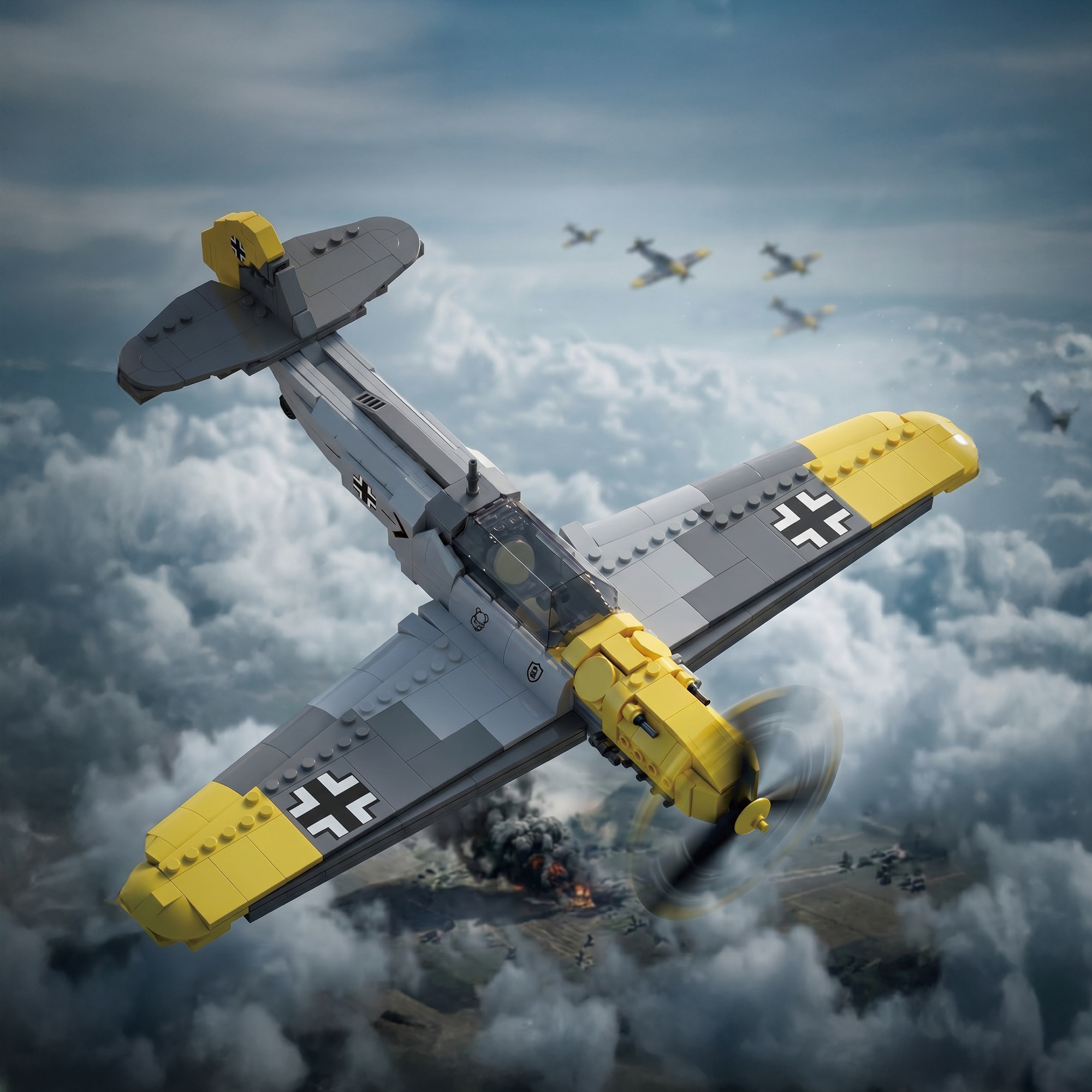 The BF109 fighter Jet