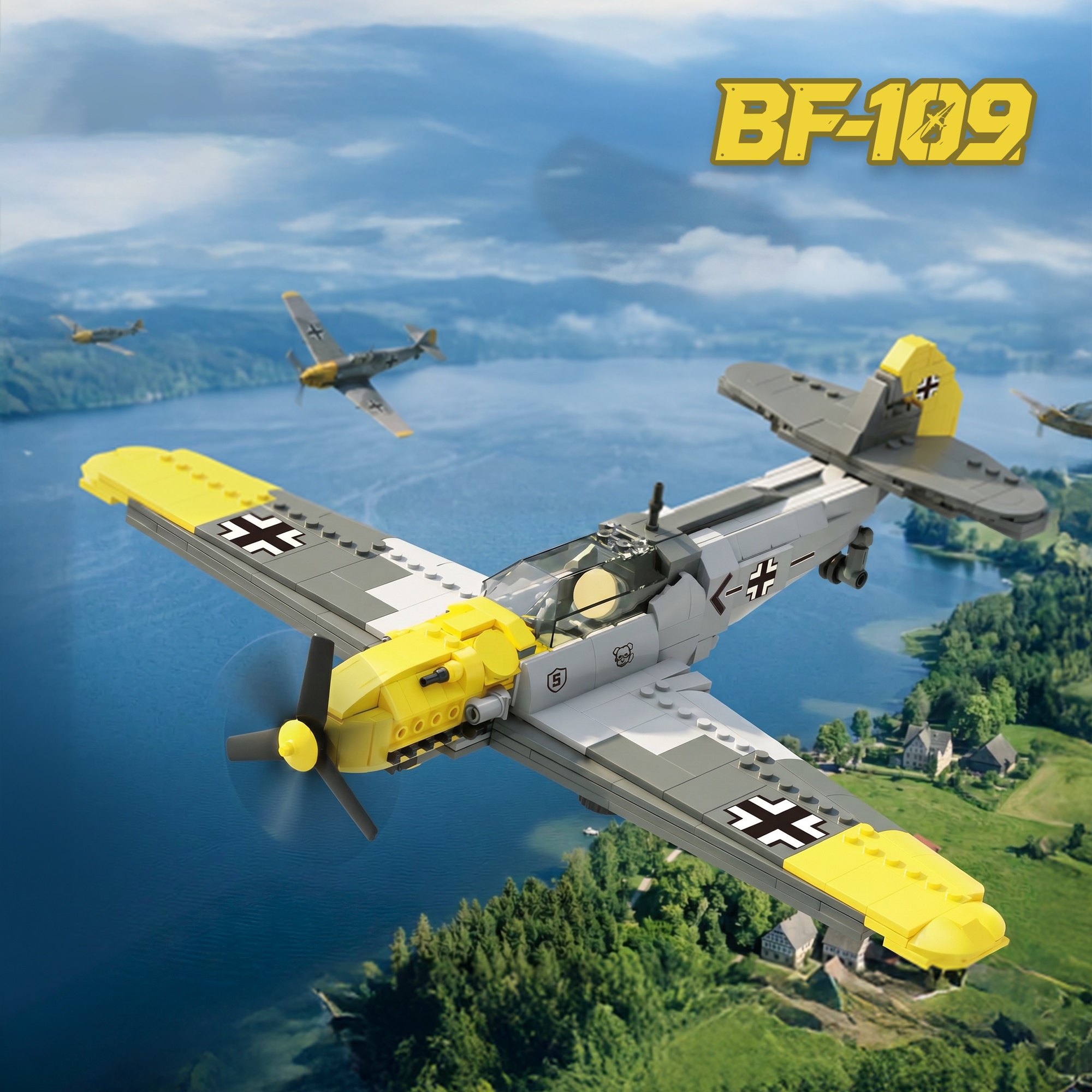 The BF109 fighter Jet