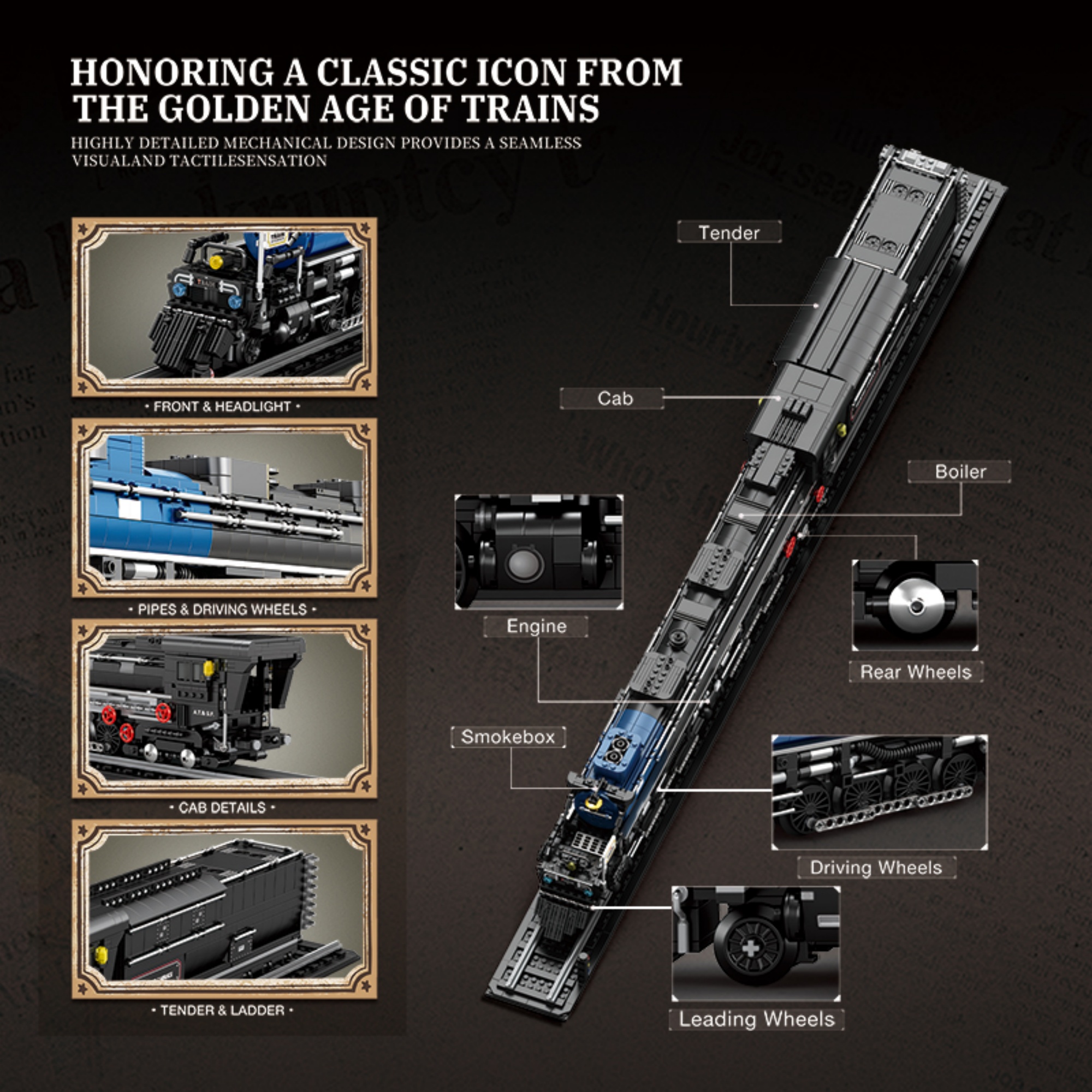 The Big Boy Steam Locomotive