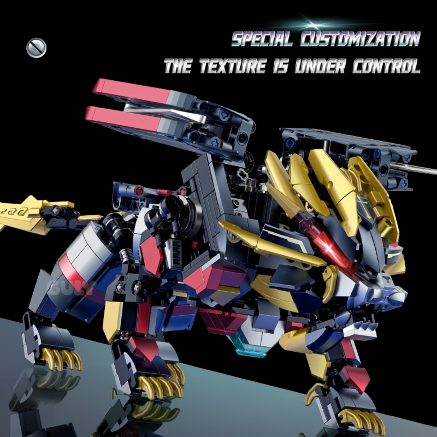 The Black Lion King of Beasts